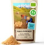 NaturaleBio Organic Maca Powder 1kg. Peruvian, Natural and Pure, from Organic Maca Root. Vegetarian and Vegan Friendly - Gelatinised - Image 2