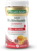 Nature's Bounty Adult Multivitamin Gummies - Pack of 60 Gummies, Two-a-Day - with Vitamin B6, B12, D3, C and Biotin - for Everyday Wellbeing - Immune Support and Bone Health - Image 2