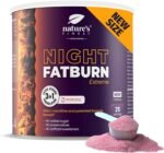 Nature's Finest by Nutrisslim Night Burn Extreme - Night Formula with Morosil (400 mg), L-Carnitine - Natural Valerian Sleep Aids for Adults - Vegan, Gluten Free - Image 2