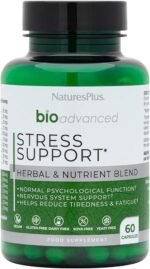 NaturesPlus Bio Advanced Stress Support – Lemon Balm, Ashwagandha, Rhodiola, Holy Basil, L Theanine, B Complex, Magnesium – Gluten Free, Vegan - 60 Capsules - Image 2