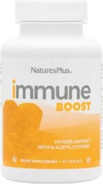 NaturesPlus Immune Boost - Complete Antioxidant Blend of Vitamin A, C, D, Zinc, Selenium, and More - Immune and Collagen Support- Vegetarian, Gluten Free - 60 Tablets - Image 2