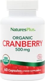 NaturesPlus Organic Cranberry 500mg Capsules - Organic Cranberry Herbal Supplement, 36 mg of Proanthocyanidins (PACs) - Vegan, Gluten Free - 60 Capsules - Image 2