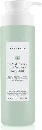 Naturium The Multi-Vitamin Daily Nutrients Body Wash, Hydrating Cleanser | 16.9 FL OZ / 500 ML - Image 2