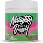 Naughty Boy Crea-Greens Powder, Creatine, Super Greens and Electrolytes. Boosts Performance, Health, Immune System and Hydration. Amazing Taste, Suitable for All Adults 270g (Summer Fruits) - Image 2