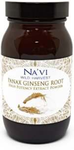 Na'vi Organics Panax Ginseng Root Extract Powder - Wild harvested, Full Spectrum Powder, 90 g - Image 2