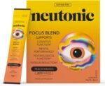 Neutonic Nootropic Focus Blend Powder | Peach Mango 16 Sticks | Caffeine Free, Zero Sugar | Support Memory, Mental Clarity, Cognitive Function | Boost Focus, Energy, Brain Health - Image 2