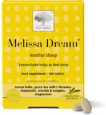 New Nordic Melissa Dream - Melatonin-Free Natural Sleep Aid & Insomnia Relief for Adults - Magnesium & Chamomile - 100 Herbal Sleeping Tablets - Image 2