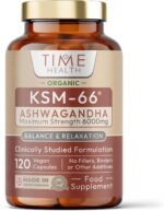New: Organic KSM-66 Ashwagandha - High Strength 10:1 Extract 6000mg Equivalent - 120 Capsules - 5% Withanolides - UK Made Supplement – GMP Standards – Zero Additives (120 Count (Pack of 1)) - Image 2