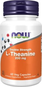 Now Foods, L-Theanine, 200mg, 60 Vegan Capsules, Amino Acid, Lab-Tested, Gluten Free, Soy Free, Non-GMO - Image 2