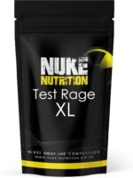 Nuke Nutrition Test Rage XL Testosterone Booster for Men | 120 Capsules | Anabolic Supplement to Enhance Male Testosterone Levels | Boost Lean Physique, Muscle Growth & Strength | Vegan & Easy Swallow - Image 2