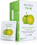 Nutra Tea NUTRATRIM - Slimming Tea | Metabolism Tea - Aids In Weight Loss And Digestion & Controls Sugar Cravings - Garcinia Cambogia & Kelp - 20 Individually Wrapped Bags - Herbal Infusion (1 Pack) - Image 2