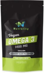 Nutrality Omega 3 Capsules High Strength 1400mg - Omega 3 Capsules for Inflammation, DHA, EPA, Joint & Brain Health - Omega-3 Nutritional Supplements - 240 Omega 3 Fatty Acids Supplements - Image 2