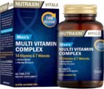 Nutraxin Mens Multivitamin Complex - 60 Immunity Booster Tablets with 23 Essential Vitamins, Minerals & Plant Extracts for Overall Health - 1-Month Supply - Image 2