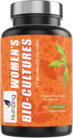 NutriZing Probiotics for Women Gut Health - Scientifically Proven Bio Cultures for Women’s Intimate Flora - Lactobacillus Reuteri and Lactobacillus Rhamnosus - Vegan Womens Probiotics 2.5billion CFU - Image 2