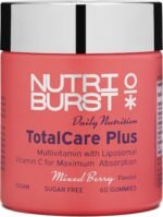 Nutriburst TotalCarePlus - Multivitamin with Vitamin C, D, B12 + Zinc - Immune System Support - Berry Flavour - 60 Gummies 1 Month Supply - Suitable for Vegans - Image 2
