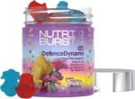Nutriburst Trolls Kids DefenceDynamo - Immune Support & Energy - Vitamin D3 (25µg), Vitamin C (90mg) + Black Elderberry Extract (50mg) - Vegan + Chewable + Sugar Free - Blueberry Flavour - 60 Gummies - Image 2
