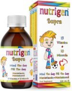 Nutrigen Supra Multivitamin & Mineral Orange Flavoured Liquid for Kids – 13 Vitamins & 10 Minerals, Fills Micronutrient Gap, Supports Growth, Immunity, and Mental Performance, 200mL - Image 2