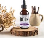 Nutroliq Biotin Liquid Drops - Vegan Vitamin B7 Dietary Supplement for Hair, Nail & Skin Health - Pure 12000mcg Biotin Drops for Hair Growth - Extra Strength Berry-Flavoured Vitamin H Serum - 60 ml - Image 2