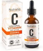 Nutroliq Liposomal Vitamin C Liquid Drops - Vegan Supplements for Men & Women's Health - Helps Boost Immune System - Quick-Absorbing, 2000mg Per Serving, Natural Orange Flavour - 60ml Glass Bottle - Image 2