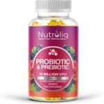 Nutroliq Prebiotic & Probiotic Sugar-Free Gummies - Gut Health Supplements for Women, Men, Kids to Support Digestive System, Immune System Booster - 10 Billion CFU Per Serving, Vegan - 60 Gummies - Image 2