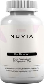 Nuvia Fat Burner | NO Additives | Weight Management* | 60 Vegetarian Capsules Contains Caffeine - Image 2