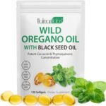 Oil of Oregano Softgels, 2 in 1 6000mg Oil of Oregano with Black Seed Oil 200mg, Oregano Supplement Capsules, Non-GMO, Gluten Free, 120 Softgels - Image 2