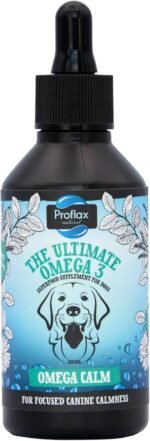 Omega Calm Oil Supplement for Dogs, 100ml - Provides High Level of Calming Support for Anxious Dogs and Puppies - Great for Dogs who Bark Excessively, Chew or are Destructive - Image 2