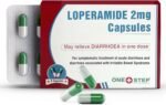 One Step Diarrhoea Relief 2mg Capsules Loperamide Hydrochloride 36 Capsules - 6 Packs - Image 2