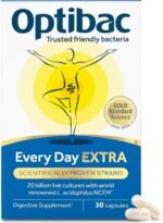 Optibac Probiotics Every Day Extra - Advanced Digestive Probiotic Supplement - Most Researched Lactobacillus Acidophilus - 30 Vegan Capsules - Image 2