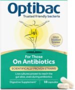 Optibac Probiotics for Those On Antibiotics - Vegan Digestive Probiotic Supplement - Lactobacillus Specifically Researched Alongside Antibiotics - Most Trusted & Recommended Brand - 10 Capsules - Image 2