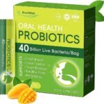 Oral Probiotics for Extreme Bad Breath Treatment, Gum Health probiotic and prebiotics, Oral Health Probiotics for Women and Men, Fresh Breath and Gut Health for Adults, Travel Probiotic 30 Packets - Image 2