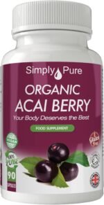 Organic Acai Berry for Antioxidant and Cognitive Boost | 500mg Capsules x 90 | 100% Pure Soil Association Certified | Gluten Free | GM Free | Vegan - Image 2