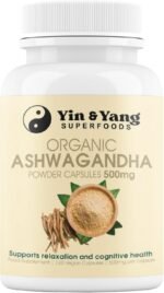 Organic Ashwagandha Capsules 500mg | Vegan Adaptogen for Calm, Focus & Balance | 100% Pure Root Extract | 120 Vegan Capsules | Non-GMO, Gluten-Free, Organic Supplement - Image 2