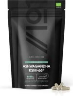 Organic Ashwagandha KSM-66® with BioPerine® - 1650mg - 5% Withanolides - Most Bioavailable Full-Spectrum Root Extract - Not Tablets or Powder - 60 Vegan Capsules Bag - Image 2