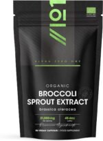 Organic Broccoli Sprout Extract 21,000mg - 90 Vegan Capsules - High Strength 15:1 Brassica Oleracea Supplement Extract - Resealable and Recyclable Pouch - by Alpha01 - Image 2