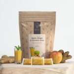 Organic Fresh Ginger & Turmeric Shots | Immunity Booster | Digestion | Gut Health | Energy | Raw Pressed Ginger, Turmeric & Apple Juices | 30 Shots Frozen | Britt's Superfoods | Bulk Wellness Shots - Image 2