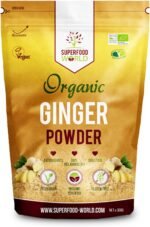 Organic Ginger Powder - Powerful Anti Inflammatory & Antioxidant - Ideal for Cooking and Tea - Ginger Root Powder 300g - Image 2
