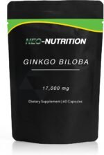 Organic Ginkgo Biloba Extract 17,000mg – High Strength Formula – 60 Vegan Capsules – Resealable and Recyclable Pouch UK - Image 2
