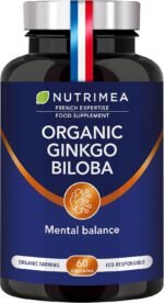 Organic Ginkgo Biloba - Memory & Concentration Complex - Boost Brain Performance - Organic Sage - 60 Vegan Capsules - Nutrimea - Made in France - Image 2