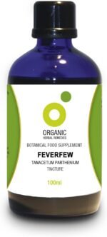 Organic Herbal Remedies 100ml Feverfew Tincture - Image 2