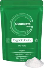 Organic Inulin Powder | 250g | Prebiotic Fibre Supplement | Soluble Fibre Powder for Gut Health & Digestion | by Clearwave Health - Image 2