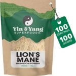 Organic Lion's Mane Mushroom Powder | 3 Month Supply | High-Strength Full-Spectrum Extract for Cognitive Function, Focus, and Immune Support | 100% Pure Hericium Erinaceus - Image 2