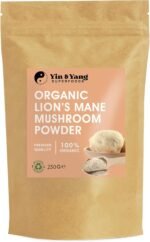 Organic Lion's Mane Mushroom Powder | 7 Month Supply | High-Strength Full-Spectrum Extract for Cognitive Function, Focus, and Immune Support | 100% Pure Hericium Erinaceus - Image 2
