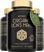 Organic Lions Mane Supplement - 1800mg Lion's Mane Capsules High Strength - Certified Organic by The Soil Association - 30 Capsules - 100% Lion Mane Mushroom Fruiting Bodies Extract - Made in The UK - Image 2