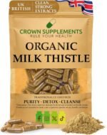 Organic Milk Thistle Liver Detox HPMC Capsule 1000mg Liver Health Protection Silymarin Antioxidant Body Detox Vegan Halal Kosher (60 Capsules) - Image 2