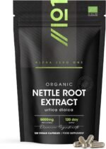Organic Nettle Root Extract 5000mg - Potent Urtica Dioica Extract Formula - 120 Vegan Capsules – Resealable and Recyclable Pouch by Alpha01 - Image 2