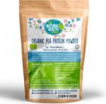 Organic Pea Protein Powder 1kg by The Natural Health Market • 80% Vegan Protein - Image 2