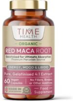 Organic Red Maca Root - 2000mg per Capsule - Peruvian Source - Gelatinized for Absorption - UK Manufactured - Pullulan (60 Capsule) - Image 2