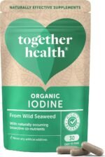 Organic Seaweed Iodine Supplement – Together Health – from Organic Seaweed – Natural Source of Iodine – Vegan Friendly – Made in The UK – 30 Vegecaps - Image 2