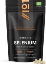 Organic Selenium 200mcg - Sourced from Mustard Seeds – 180 Vegan Capsules (6 Months Supply) – Contributes to Normal Function of The Immune System - by Alpha01 - Image 2